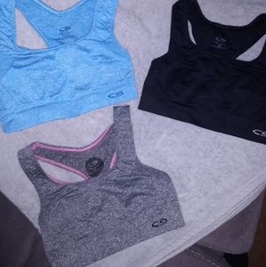 SOLD TO PLATOS CLOSET ! 3 sports bra set